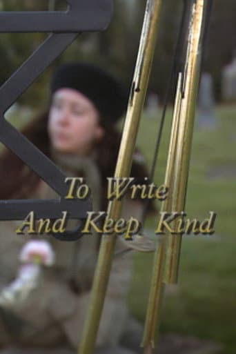 Poster de To Write and Keep Kind