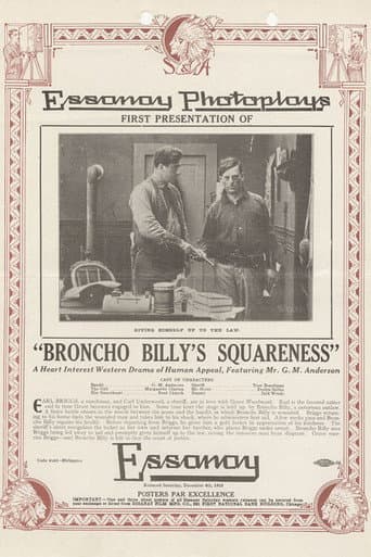 Poster de Broncho Billy's Squareness