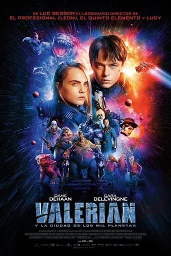 Poster de Valerian y la ciudad de los mil planetas