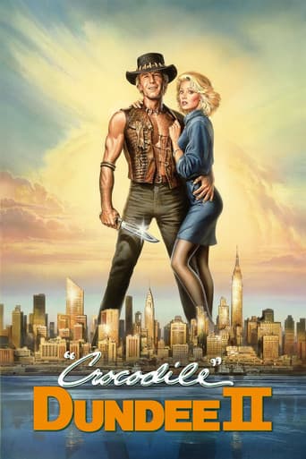 Poster de Crocodile Dundee II