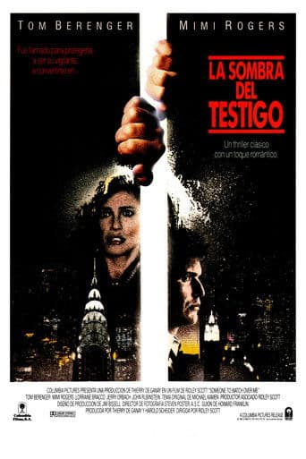 Poster de La sombra del testigo