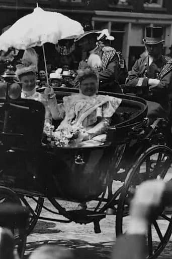 Poster de Feestelijk bezoek van H.M. de koningin Wilhelmina aan Rotterdam