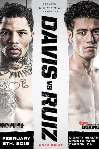 Poster de Gervonta Davis vs. Hugo Ruiz