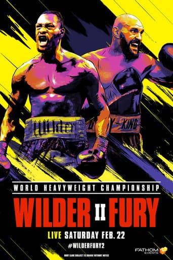 Poster de Deontay Wilder vs. Tyson Fury II
