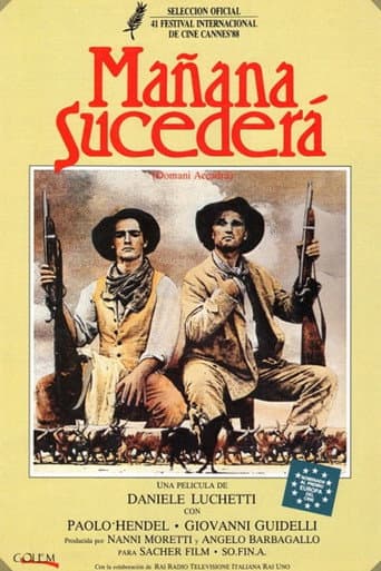 Poster de Mañana sucedera