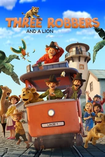 Poster de Three Robbers and a Lion