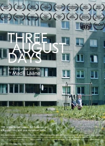 Poster de Three August Days