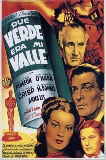 Poster de ¡Qué verde era mi valle!