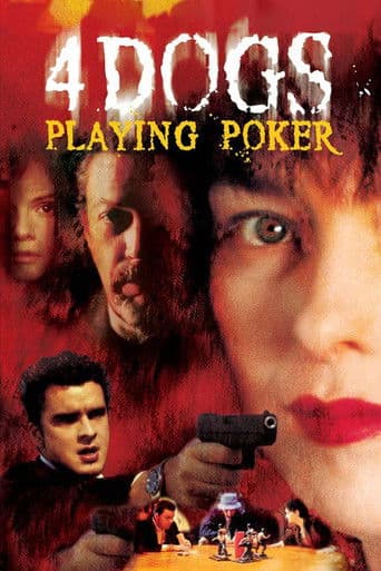 Poster de Four Dogs Playing Poker