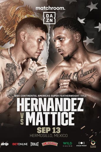 Poster de Eduardo Hernandez vs. Thomas Mattice