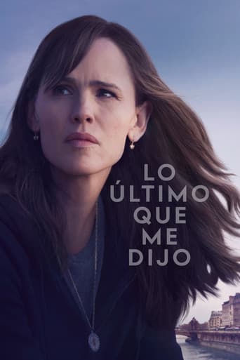 Poster de Lo último que me dijo