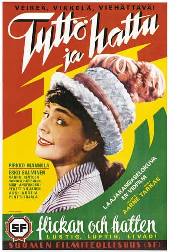Poster de Tyttö ja hattu