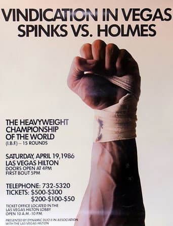 Poster de Larry Holmes vs. Michael Spinks II