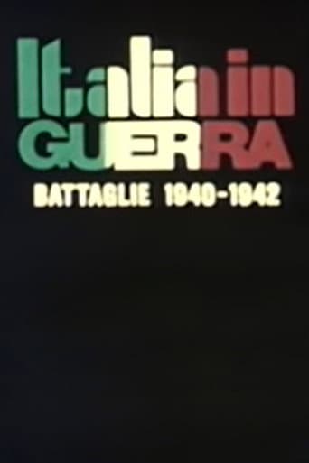 Poster de Italia in guerra: battaglie 1940-1942