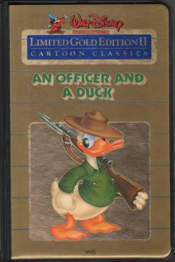 Poster de Walt Disney Cartoon Classics Limited Gold Edition II: An Officer and a Duck