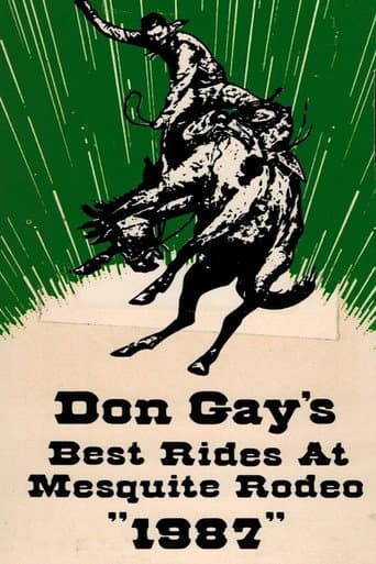 Poster de Don Gay's Best Rides At Mesquite Rodeo 1987