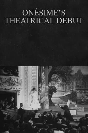 Poster de Onésime débute au théâtre