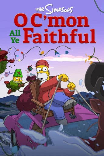 Poster de The Simpsons: O C'mon All Ye Faithful