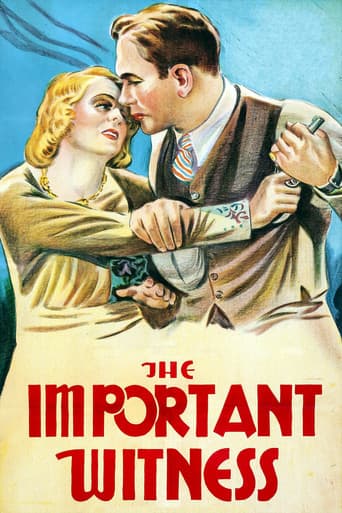 Poster de The Important Witness