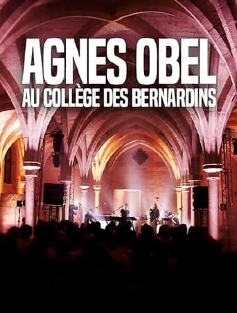 Poster de Agnes Obel en concert Collège des Bernardins, Paris