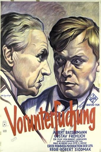 Poster de Voruntersuchung