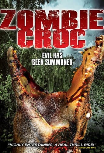 Poster de A Zombie Croc: Evil Has Been Summoned