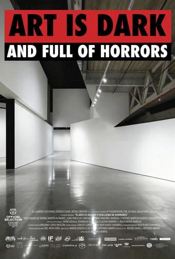 Poster de El arte es oscuro y está lleno de horrores