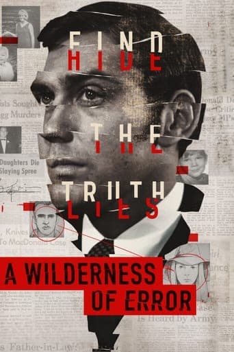 Poster de A Wilderness of Error