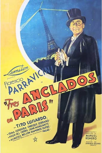 Poster de Tres anclados en París