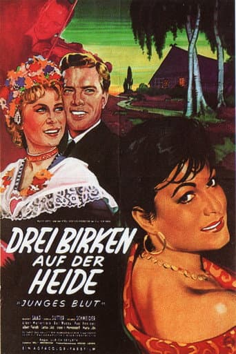 Poster de Drei Birken auf der Heide