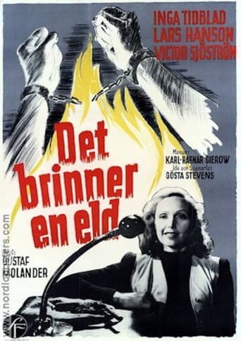 Poster de There's a Fire Burning