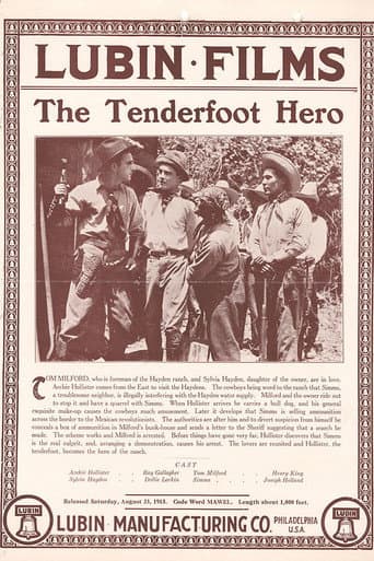 Poster de The Tenderfoot Hero