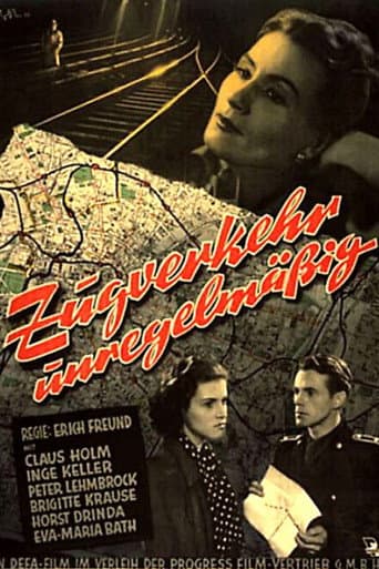 Poster de Zugverkehr unregelmäßig