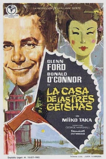 Poster de La casa de las tres geishas