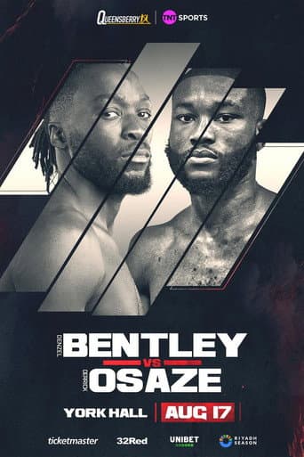 Poster de Denzel Bentley vs. Derrick Osaze