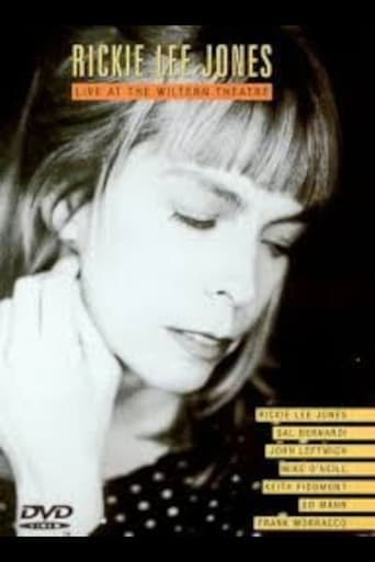 Poster de Rickie Lee Jones ‎– Live At The Wiltern Theatre
