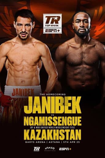 Poster de Janibek Alimkhanuly vs. Anauel Ngamissengue