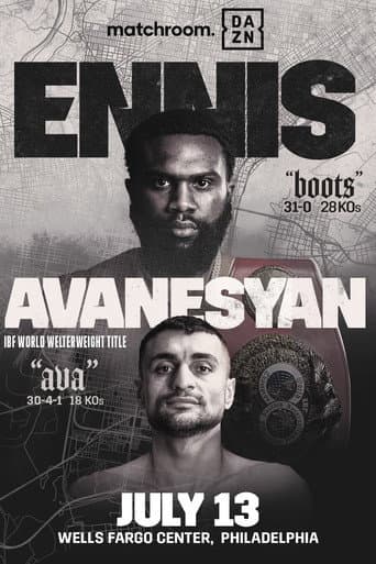 Poster de Jaron Ennis vs. David Avanesyan
