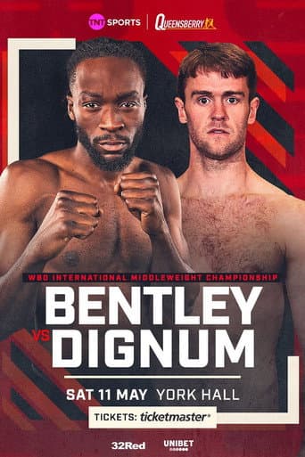 Poster de Denzel Bentley vs. Danny Dignum