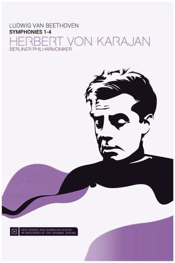 Poster de Karajan: Ludwig van Beethoven: Symphonies nos. 1-4