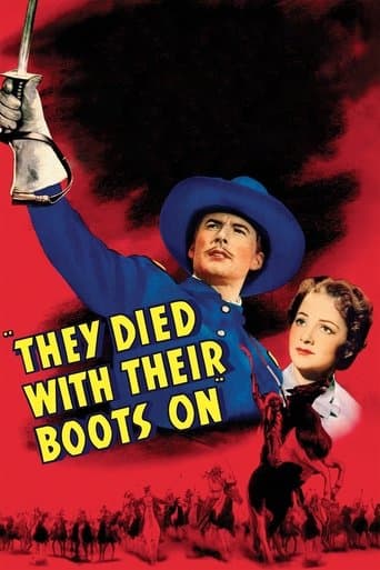 Poster de They Died with Their Boots On