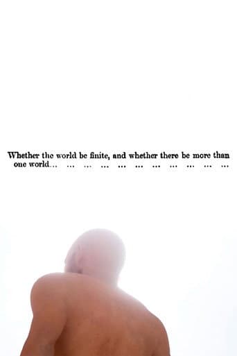 Poster de Whether the world be finite, and whether there be more than one world...