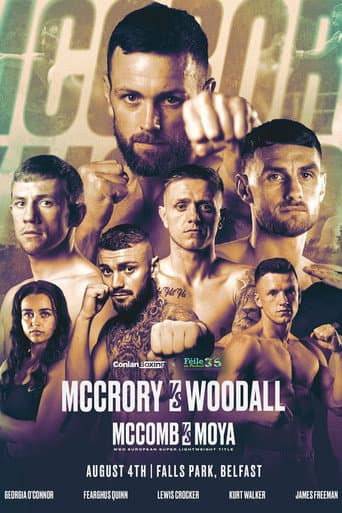 Poster de Padraig McCrory vs. Steed Woodall