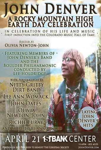 Poster de John Denver Rocky Mountain High An Earth Day Concert