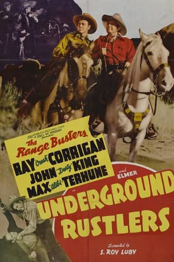 Poster de Underground Rustlers