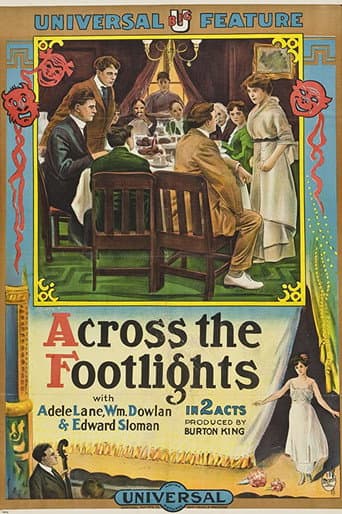 Poster de Across the Footlights