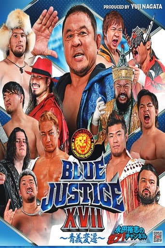 Poster de NJPW Yuji Nagata Produce Blue Justice XVII ~ Aoyi Transition ~
