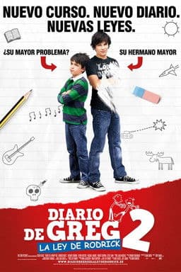 Poster de El diario de Greg 2: La ley de Rodrick
