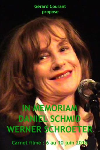 Poster de In Memoriam Daniel Schmid Werner Schroeter