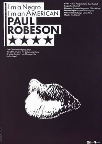 Poster de I’m a Negro, I’m an American – Paul Robeson